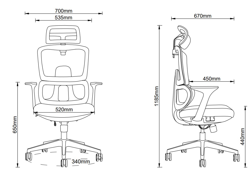 ergonomic-office-chairs-berk-dimensions